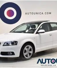 AUDI A3 SPB 2.0 TDI QUATTRO S-LINE 4X4 TETTO XENON SENS