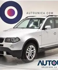 BMW X3 2.0D FUTURA 4X4 NAVI TETTO CERCHI 18' SENS XENON