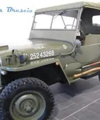 Jeep Willys MB/GPW - RESTAURATA - ANNO COSTRUZIONE 1942 - CON SERVOFRENO