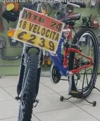 MTB 24 BIAMMORTIZZATA 18 VEL. NUOVA A KM ZERO - 4