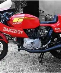 Ducati Pantah 500 Desmo, Perfetta, tagliandata - 7