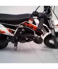 MOTO CROSS 90CC 2 TEMPI RUOTE 10' NEW MODEL - 2