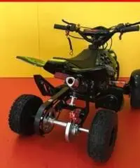 AF MOTOR Miniquad 50cc ruote 4 pollici verde/rosso - 4