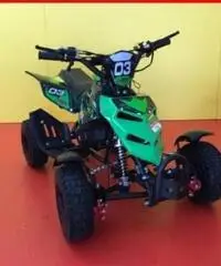 AF MOTOR Miniquad 50cc ruote 4 pollici verde/rosso - 5