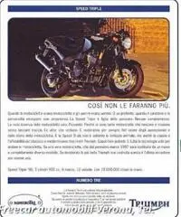 TRIUMPH Speed Triple 900 ISCRITTA FMI + KIT CARLO TALAMO - 10