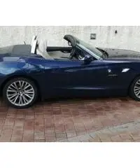 BMW Z4 2.3 SDrive i (E89), full optional, blu ,interni pelle beige