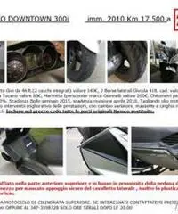 SCOOTERONE KYMCO DOWNTOWN 300i DEL 2010 CON SOLI 17700 KM