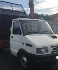 IVECO Daily 35.12 2.8 TDI ribaltabile + gru Ferrari - 6