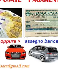 Acquisto auto usate tutte marche anni 2005-2013