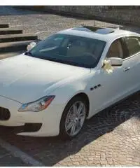 Noleggio Maserati Quattroporte Q4 per cerimonie, eventi, matrimoni