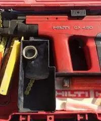 Pistola sparachiodi ( per cemento armato) hilti dx 450