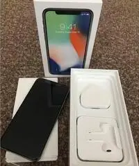 NUOVO Sigillato Apple iPhone X 64GB 256GB Argento & Grigio spazio - 2 anni di garanzia Apple