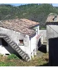 Casa di abitazione con magazzini e terreno