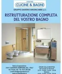 Ristrutturazione bagni,Varese,Cardano al Campo,Gallarate,Jerago