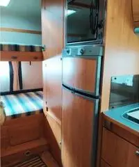 Camper mansardato adria coral 680 sk con portamoto - 5