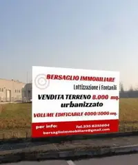 Terreno commerciale di 8000 mq. - zona urbanizzata