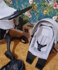 Stokke Xplory v6 Grigio Melange Carry culla e sedile unita - 2