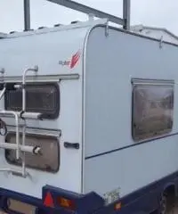 Roulotte 5 posti letto bagno porta bici e veranda