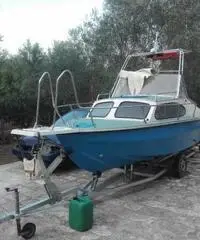 Barca semicabinata m. 5 evinrude 115 hp