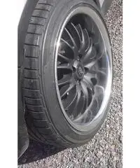 CERCHI WORK USA Matte Black 17" ,8jj +20 4x100 (4x114 - Brescia - 2