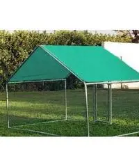 Gabbia per Polli 3x2m x 2mH-6mq - Verde - 2