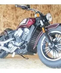 Indian Scout MAROON METALLIC ABS EURO 5 NUOVA