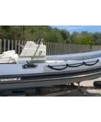 Gommone motore carrello