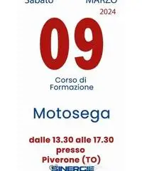 Corso patentino motosega