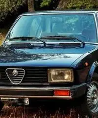 Alfa Romeo Alfetta 2000 . 1981 . Perfetta. ASI