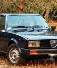 Alfa Romeo Alfetta 2000 . 1981 . Perfetta. ASI - 2