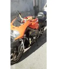 Aprilia tuono incidentata