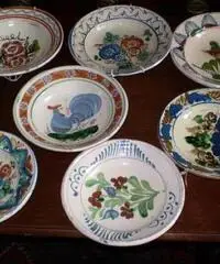 10 piatti rustici da collezione dell'800 - Vicenza - 3