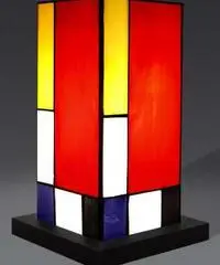 Lampada colonna Mondrian - Brescia