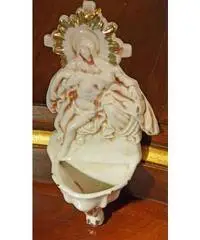 Ceramica, acquasantiera primi 1900 - Vicenza - 2