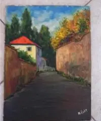 Quadro con paesaggio - Puglia