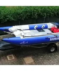 Gommone mt 4,50 con carrello