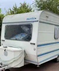 Roulotte Nardi con veranda e cucinotto