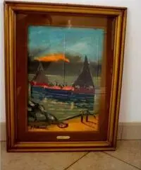 Quadro del pittore Fiorucci - Puglia