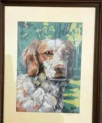 Quadro raffigurante un cane